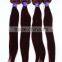 Straight 100 percent malaysian remy human hair price low for sale