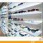 store lighted display panel LED clear acrylic display shelf