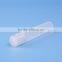 8ml clear frosted plastic roll on bottle with plastic ball