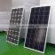 hot selling green energy monocrystalline silicon 120W with CE ISO9001 certification solar system