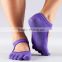 Natural Fitness custom wholesale combed cotton pilates socks                        
                                                Quality Choice