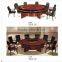 round huge wood granite conference table factory sell directly HP48