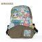 Hogift Comics canvas schoolbag/cartoon backpack/3d cartoon backpack