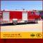 Multi-industry fire extinguishing wapon-- firefighting water tanker wagon with ladder on top