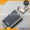 high quality PU skin leather keys case holder organizer car key wallet bag