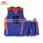 China heat transfer printing wholesale basketball jersey set