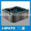 2013 New Product Made in China 3 Person Acrylic J-spato Outdoor Swim Whirlpool Spa