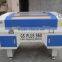 Two laser heads Mini co2 laser cutting machine with competitive price