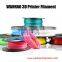 Cost-effective 3d print filament 3d printing pla filament with holder