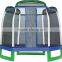 cheap 7ft high quality trampoline with safety enclosure