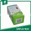 SMALL SIZE NEW STYLE CORRUGATED DISPLAY BOXES FOR PACKING DOODIE BAGS WITH PANTONE COLORS