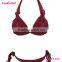 Dark Red cheap wholesale brazilian bikinis