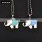 2016 New Technology Elephant Hamsa Opal Necklace