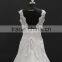 2016 best sellinig dress! Elegant slim A-line venice lace with delicate beading wedding dress