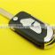 New Arrival Peugeot remote key for Peugeot 407 flip key 2 button car key shell blanks case