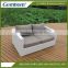 China factory white resin wicker outdoor furniture