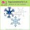 Polyester Felt Snowflakes Dimensional Stickers