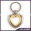 High Qulaity Fashion Design Heart Shape Spinning Keychain