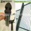 2016 Hot sale Iron Ornamental 868 Double Garden Fence For Protection