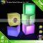 LED modern furniture light cube seat/plastic led modular furniture cube                        
                                                                                Supplier's Choice