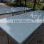 brilliant blue square table tops 600*600mm small size tables