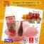 High quality 310g squeeze bottle pack italian tomato sauce
