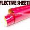 1.5CMx45.7M STICKER 1x50M 1.22x41M PET Type Acrylic Type Advertisement Grade White Reflective Sheeting Vinyl Film For Publicity