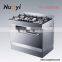 free standing kitchen gas range cooker 90cm