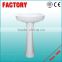 Pedestal Sink,Bathroom Pedestal sink Special Application and Pedestal Sinks Type floor standing wash basin