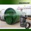High Efficiency waste tire pyrolysis process plant with warranty
