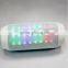 2016 newest cheap shower outdoor portable bluetooth speaker led in high quality P-020