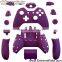 Soft touch purple controller housing case for Xbox One controller shell kit