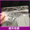 clear zipper pouch for tpu ipad mini tablet protect case/pp plastci for accessories or clothes