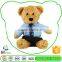 Newest Hot Selling Premium Quality Factory Price Custom Tag Cute Plush Toy Teddy Bear Pilot