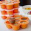 Silicone Baby Food Freezer Tray With Clip-on Lid/homemade Food Storage Containers