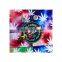 New Arrival Fashion Streetwear Maple Leaf Digital Printing Multi-Color Custom Tie Dye Bucket Hat Wholesale