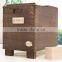 Customized wooden rice box solid wood packing box