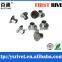 5-5 white zinc plated tubular steel rivet, brake lining rivet