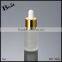 china supplier 100ml frosted glass bottle pump glass bottle for cosmetic                        
                                                                                Supplier's Choice