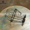 Wire Bulb Cage, Clamp On Lamp Guard, Vintage Industrial Trouble Lights