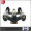 Trailer suspension tandem bogie axle trailer