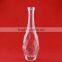 Fancy engrave liquor glass bottle 500ml glass wine bottle novelty alcohol glass bottle
