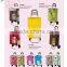Rolling shopping bag catelogue, folding customize fabric shopping cart with wheel and seatl