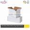 China  Top Quadrangle White packaging Boxes