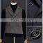 High end clothing sleeveless wool fabric winter vest online waistcoats for men