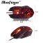 USB Wired 4Color 7Key Optical Backlit Computer Gaming Mouse