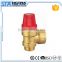 ART.5057 China Manufacturer High Quality Automatic Forged Brass Adjustable Pressure Safety Relief Valve for Solar Water Heaters
