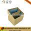 Paper Cardboard Divided Pencil Holder for Desk Organizer With Print Inside