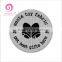 New Design Stainless steel of the christmas in Locket Plate