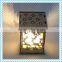 best selling led light wooden house christmas decor